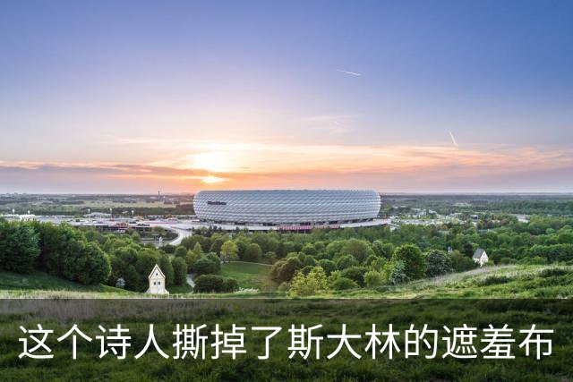 这个诗人撕掉了斯大林的遮羞布